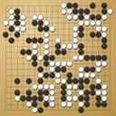 Board position at the end of game EPC 2019 - Round 3 - Game 1: Mateusz Surma vs Artem Kachanovskyi