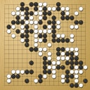 Board position at the end of game EPC 2019 - Round 5 - Game 1: Artem Kachanovskyi vs Ali Jabarin