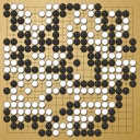 Board position at the end of game EPC 2020 - Round 2 - Game 4: Andrii Kravets vs Artem Kachanovskyi