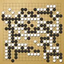 Board position at the end of game EPC 2020 - Round 3 - Game 2: Mateusz Surma vs Andrii Kravets