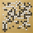 Board position at the end of game EPC 2020 - Round 5 - Game 2: Ali Jabarin vs Andrii Kravets