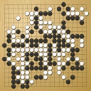 Board position at the end of game EPC 2020 - Round 6 - Game 3: Tanguy le Calve vs Mateusz Surma