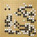 Board position at the end of game EPC 2020 - Round 7 - Game 2: Ali Jabarin vs Pavol Lisy
