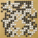 Board position at the end of game EPC 2020 - Round 7 - Game 4: Andrii Kravets vs Alexandr Dinerstein