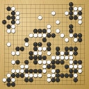 Board position at the end of game EPC 2023 - Round 4 - Game 1: Mateusz Surma vs Ali Jabarin