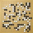 Board position at the end of game EPC 2024 - Round 5 - Game 1: Tanguy Le Calve vs Mateusz Surma