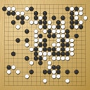 Board position at the end of game EPC 2025 - Round 3 - Game 1: Ali Jabarin vs Tanguy Le Calve