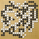 Board position at the end of game EPC 2025 - Round 5 - Game 1: Ali Jabarin vs Andrii Kravets