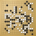 Board position at the end of game EPC 2025 - Round 6 - Game 2: Artem Kachanovskyi vs Ali Jabarin