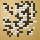 Board position at the end of game EPC 2026 - Round 4 - Game 3: Ting Li vs Benjamin Drean-Guenaizia