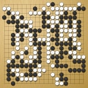 Board position at the end of game EPC 2026 - Round 5 - Game 2: Ali Jabarin vs Mateusz Surma