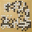Board position at the end of game EPGC 2008 - Round 4 - Game 1: Natalia Kovaleva + Dmitrij Surin vs Jana Hricova + Ondrej Silt