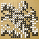 Board position at the end of game EPGC 2017 - Round 4 - Game 1: Natalia Kovaleva + Dmitrij Surin vs Pei Zhao + Lukas Kraemer