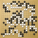 Board position at the end of game EPGC 2017 - Round 5 - Game 2: Pei Zhao + Lukas Kraemer vs Lisa Ente + Benjamin Teuber