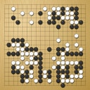 Board position at the end of game EPGC 2026 - Round 6 - Game 1: Ting Li + Lothar Spiegel vs Yvonne Roelofs + Michiel Eijkhout