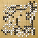 Board position at the end of game EPQ 2014 - Round 2 - Game 3: Mateusz Surma vs Csaba Mero