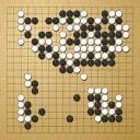 Board position at the end of game EPQ 2014 - Round 3 - Game 3: Cornel Burzo vs Mateusz Surma