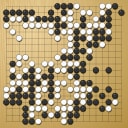 Board position at the end of game EPQ 2014 - Round 6 - Game 1: Ali Jabarin vs Lukas Podpera