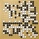 Board position at the end of game EPQ 2021 - Round 1 - Game 1: Elian Ioan Grigoriu vs Lukas Podpera