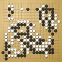 Board position at the end of game EPQ 2023 - Round 2 - Game 4: Dominik Boviz vs Jan Prokop