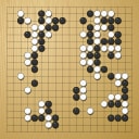 Board position at the end of game ESGC 2007 - Round 1 - Game 1: Marcus Weiland vs Merlijn Kuin
