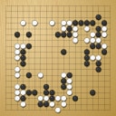Board position at the end of game ESGC 2009 - Round 1 - Game 2: Pal Balogh vs Matthias Terwey
