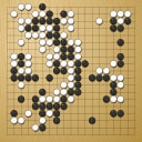 Board position at the end of game ESGC 2012 - Round 4 - Game 1: Ilja Shikshin vs Andrej Kashaev