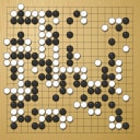 Board position at the end of game EWGC 2008 - Round 2 - Game 2: Suvi Leppanen vs Manuela Marz