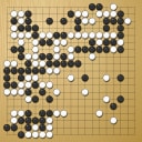 Board position at the end of game EWGC 2008 - Round 4 - Game 1: Klara Zaloudkova vs Manuela Marz