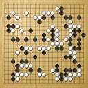 Board position at the end of game EWGC 2011 - Round 1 - Game 1: Rita Pocsai vs Larisa Popescu