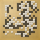 Board position at the end of game EWGC 2012 - Round 5 - Game 1: Vanessa Wong vs Laura Avram