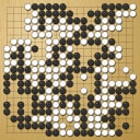 Board position at the end of game EWGC 2016 - Round 5 - Game 1: Natalia Kovaleva vs Elvina Kalsberg