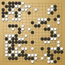 Board position at the end of game EWGC 2020 - Round 1 - Game 6: Valeria Klochikhina vs Ariane Ougier