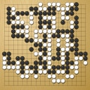 Board position at the end of game EWGC 2020 - Round 5 - Game 1: Natalia Kovaleva vs Dina Burdakova