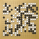 Board position at the end of game EWGC 2021 - Round 1 - Game 2: Adriana Tomsu vs Virzhinia Shalneva