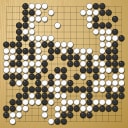 Board position at the end of game EWGC 2021 - Round 6 - Game 9: Amelia Vdovenko vs Elizaveta Antonova