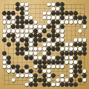 Board position at the end of game EWGC 2022 - Round 1 - Game 2: Ariane Ougier vs Mirta Medak