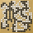 Board position at the end of game EWGC 2022 - Round 2 - Game 1: Milena Bocle vs Rita Pocsai