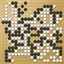 Board position at the end of game EWGC 2023 - Round 1 - Game 1: Manja Marz vs Ngoc-Trang Cao