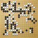 Board position at the end of game EWGC 2023 - Round 3 - Game 1: Ting Li vs Ariane Ougier