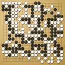 Board position at the end of game EWGC 2023 - Round 4 - Game 2: Barbara Knauf vs Milena Bocle