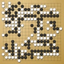 Board position at the end of game EWGC 2025 - Round 5 - Game 1: Lova Waahlin vs Ting Li