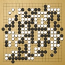 Board position at the end of game EWGC 2025 - Round 5 - Game 3: Ngoc-Trang Cao vs Olesia Malko