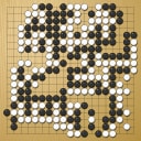 Board position at the end of game EYGC 2009 - Round 5 - Game 1: Stepan Popov vs Mikhail Sidorenko