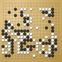 Board position at the end of game EYGC 2009 - Round 4 - Game 2: Eran Ben Artzi vs Lukas Podpera