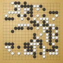 Board position at the end of game EYGC 2009 - Round 5 - Game 2: Mateusz Surma vs Artem Kachanovskyj