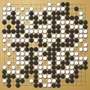 Board position at the end of game EYGC 2010 - Round 1 - Game 1: Lukas Podpera vs Vanessa Wong