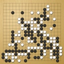 Board position at the end of game EYGC 2011 - Round 2 - Game 1: Nikola Mitic vs Pavol Lisy