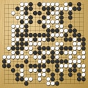 Board position at the end of game EYGC 2012 - Round 3 - Game 1: Alex Ketelaars vs Anton Chernykh