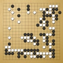 Board position at the end of game EYGC 2012 - Round 1 - Game 1: Lukas Podpera vs Milena Bocle